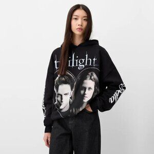 NWT Bershka Twilight Oversize Hooded Sweatshirt
